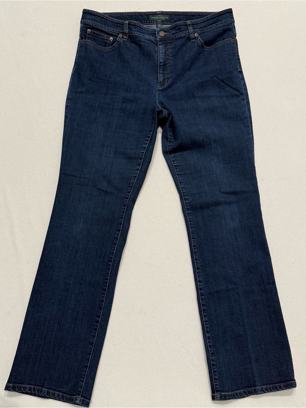 Ralph Lauren Women's Dark Blue Straight-Leg Jeans